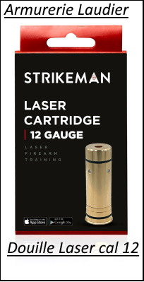 Douille laser système Entrainement au tir STRIKEMAN  calibre 12-Ref 44065