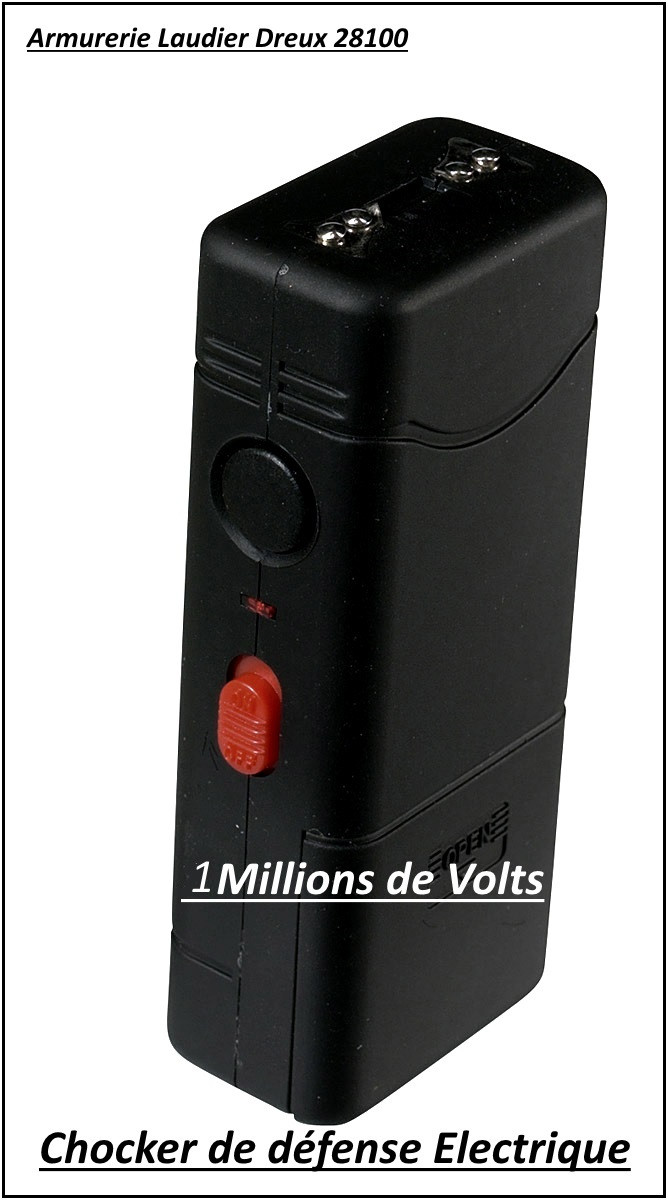 Appareil- défense électrique-1 million volts -SP1000-"Promotion"-Ref 14770