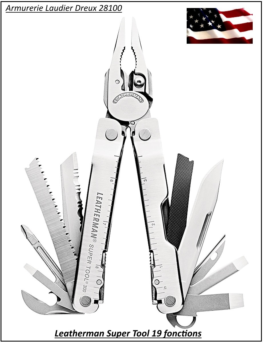 Couteau LEATHERMAN- Multi outils  Supertool 300-Ref 16203