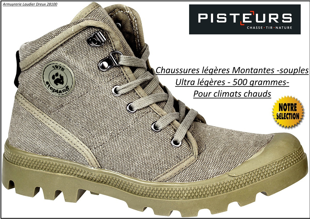 Chaussures-montantes-type-pataugas-stepland-Dune-ultra légères-Taille 40-41-42-43-44-45