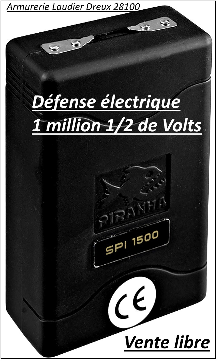Appareil- défense-électrique-1 millions 550.000 volts -SP1500-"Promotion"-Ref 18541