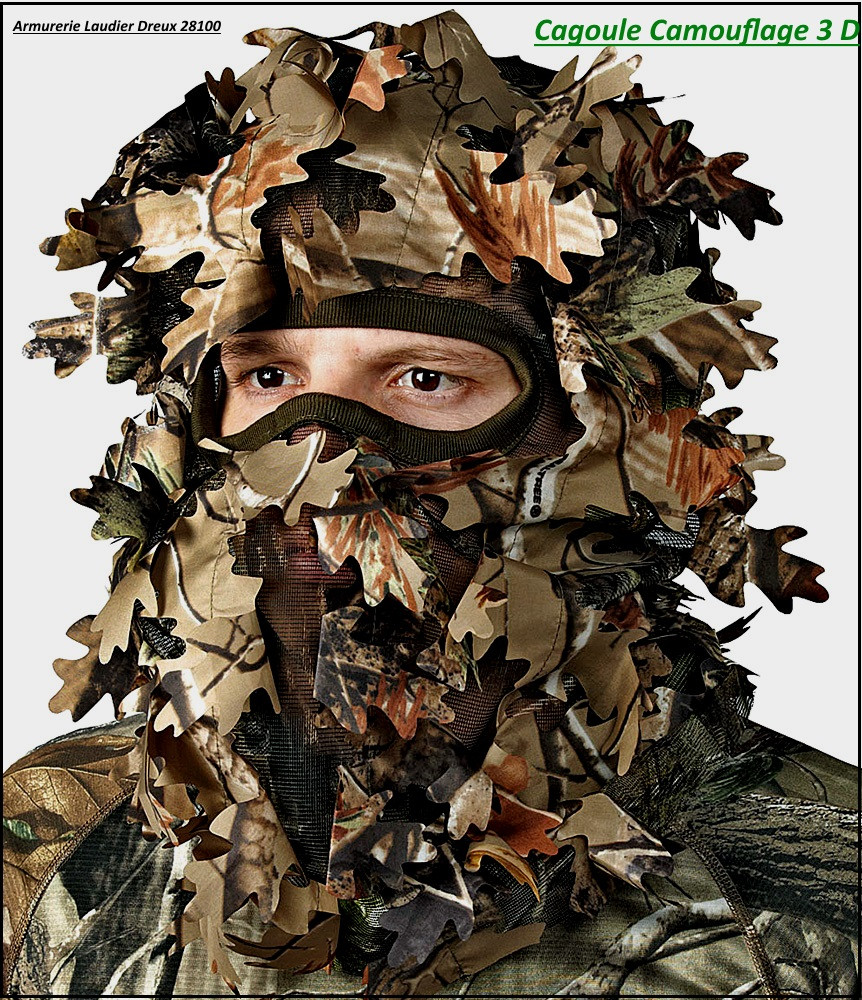 Cagoule-camouflage-Realtree-3 D-Ref 28620