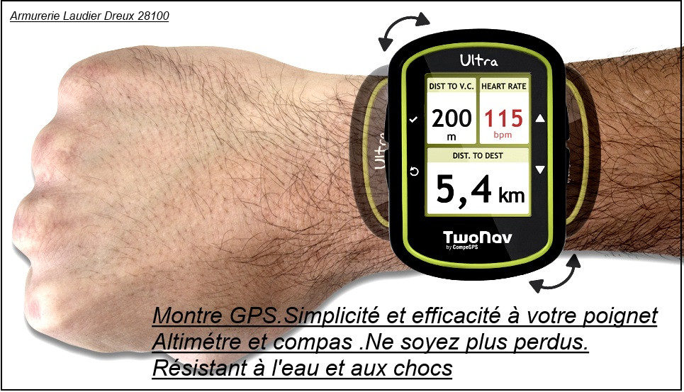 Montre GPS Ultra Twonav-"PROMOTION".Ref 20444