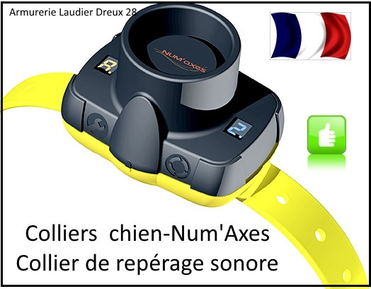 Collier-chien-repérage-sonore-CANIBEEP 5 - NUM'AXES-Ref 20691