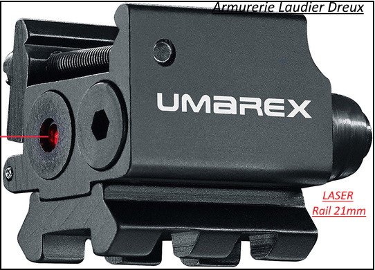 Laser Walther NANO LASER1 -Pour  Rails de 21 m/m -Ref  21952