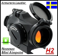 Viseur Aimpoint Micro H2 Point rouge mini  AVEC MONTAGE-Promotion-DISPONIBLE-Ref 24078