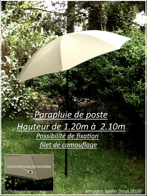 Parapluie-de-poste-Fuzion-chasse-Ref 2491