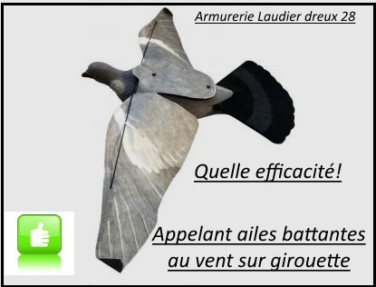 Appelant Pigeon ailes battantes au -vent SUPERFLAP-Ref 29628
