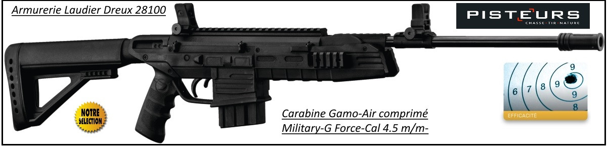 Carabine-GAMO-G-Force-TAC-Air comprimé-Cal 4.5mm-Military-Promotion-Ref 30698