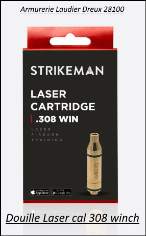 Douille laser système Entrainement au tir STRIKEMAN  calibre 308w-Ref 44061