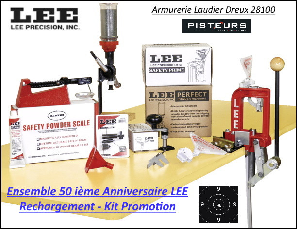 Presse Lee Précision 50ième Anniversaire Breech Loch challenger KIT-Promotion-Ref 38999