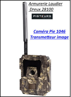 Caméra surveillance num'axes PIE 1046-Black-Leds-noires-invisibles-Jour-Nuit+ SON-Promotion-Ref 41448