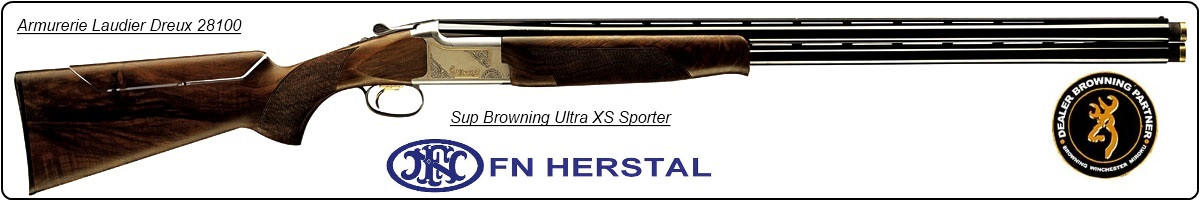 Superposé Browning- Parcours de chasse-Ultra Xs Sporter-Cal. 12 -Canon 76cm-Ref 8039