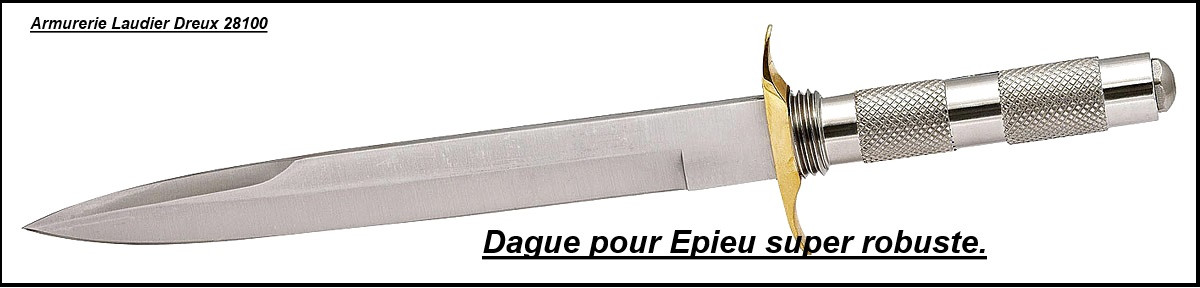 Epieu-Muella-démontable-Dague + Manche-Ref 15066.