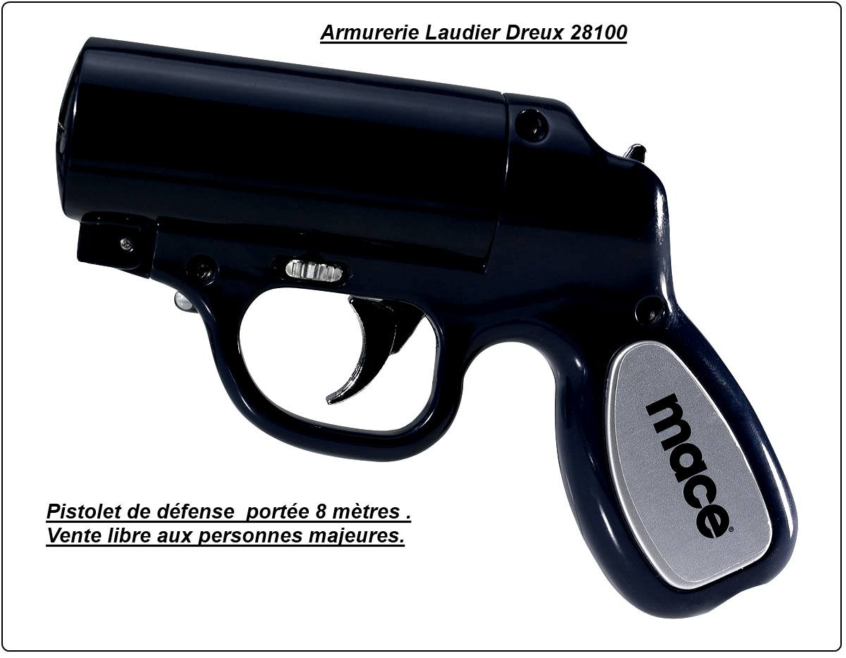 Pistolet -défense-PEPPER GUN-au poivre vert -"promotion"-Ref 13442-22350