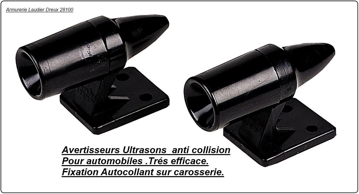 Avertisseur ultrasons auto ANTI COLLISION Gros Gibiers-Promotion-Ref 20251