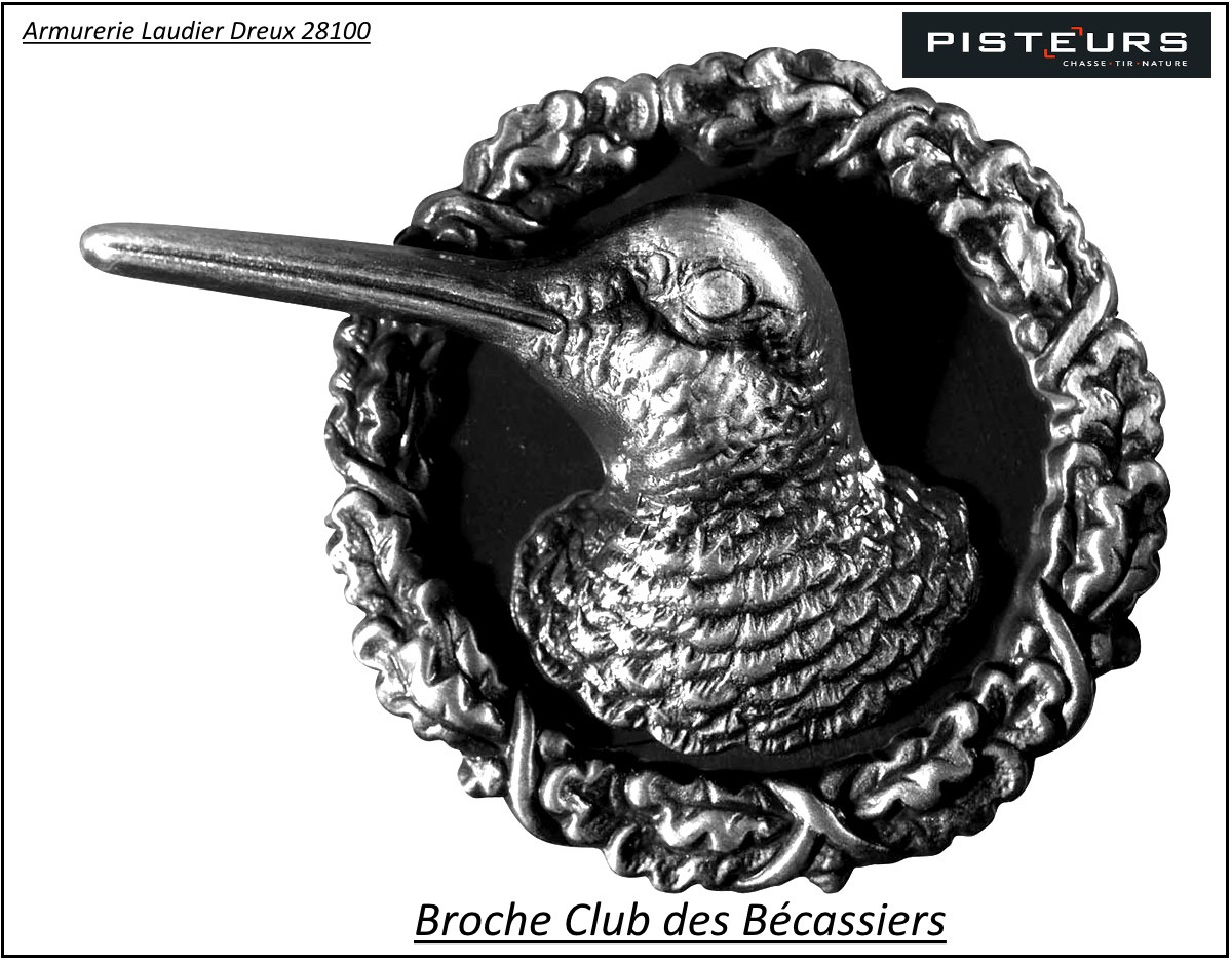 Broche-Club des bécassiers-Ref 14161