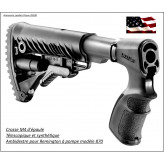 Crosse épaule Remington pompe 870 modèle M4- télescopique-synthétique et ambidextre-Ref 23251 .