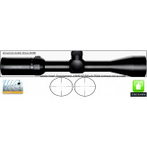Lunette Hawke Optics Vantage 3x9x40-AO Réticule-Mil Dot lumineux-vert-rouge-Promotion-Ref 23704