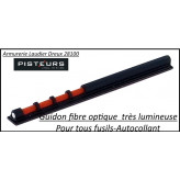 Guidons-Fusil-Ruby-fibre-optique-Lumineux-autocollant-Ref 28196