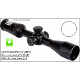 Lunette-Bushnell-AR Optics-Grossissement 4.5x18x40-Réticule DROP ZONE 223- BDC -"Promotion"-Ref 24362