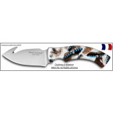 Couteau-dépecer-Claude Dozorme-Gamme spéciale chasse-Plumes-Ref 25226