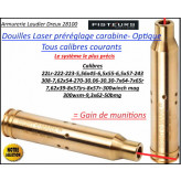Douille LASER Sight Mark carabine calibres 7x65 R réglage lunette- Ref 37055