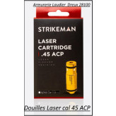 Douille laser système Entrainement au tir STRIKEMAN  calibre 45 Acp-Ref 44058