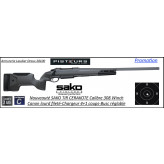 Carabine Sako S20 TIR CERAKOTE Calibre 308 winch répétition Canon 62 cm Filetée 5/8-24-Ref 32502219