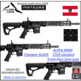 Carabine Alpen Arms STG9   Standard Calibre  9 mm Para canon 12.5 pouces Semi automatique-Catégorie B2e-Ref 7015220