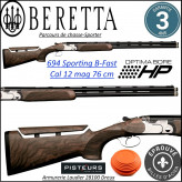 Superposé Beretta 694 sporting B Fast Calibre 12mag Canons 76 cm-Parcours de chasse-Promotion-Ref-694-b-fast-sporting-31600830