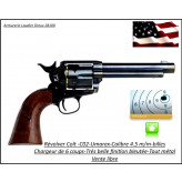 Revolver-Colt-Antique-Umarex-SAA-45-Calibre 4.5m/m-Tout -métal-finition-bleuté- simple action-Chargeur de 6 coups-Promotion-Ref 26055
