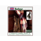 Echarpes Barbour.Lambswool. Carreaux fond Rouge/Navy, ou Red /Navy."Promotions".