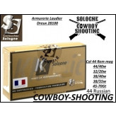 Cartouches Sologne cowboy shooting Cal  45-70 govt BALLES PLOMB-Ref 45-70 gt-cowboy-shooting