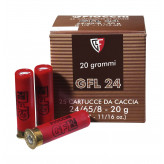 Cartouches FIOCCHI -  CAL 24 - Plombs n°6,7,8  (20gr)