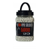 Pot-billes-5000-blanches- Cal. 6 mm, 0,20 g-soft air- Ref 11764