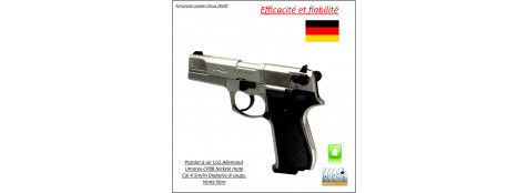 Pistolet Walther Cp 88 Calibre 4,5 CO2 Umarex Modèle Nickelé-Promotion-Ref 1296