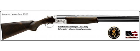 Superposé Winchester Select Light Calibre 12 mag-Canons de 66 cm-"Promotion"-Ref 14935