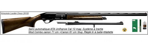 Semi automatiques ATA Arms NEO Calibre 12 magnum-Crosse Synthétique-Canons de 71 cm ou de 76 cm,et Combo 2 canons-Promotions