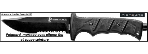 Couteau-Poignard-Marteau-allume feu-Elite-Force-703-Umarex-Ref 19891