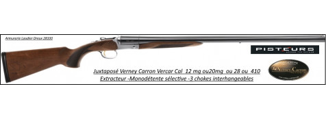 Juxtaposé Verney Carron Vercar calibre 28-mono détente extracteur-Promotion-ref verney carron vercar28