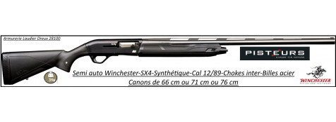  Fusil Winchester Calibre 12 magnum 89 Semi auto SX4 composite  -Canons -71 cm-ou-76 cm-Promotion