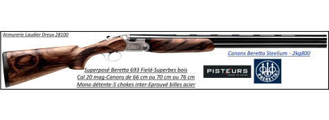 Superposé Beretta 693 Field Calibre 20 mag-Canons 76 cm-Promotion-Ref 35509