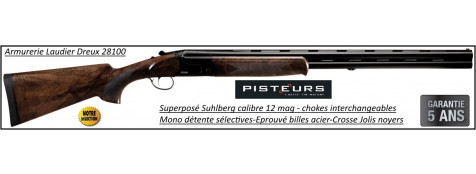 Superposé Suhlberg black  Calibre 12 Mag canons 76 cm Mono-détente chokes inter-Promotion-Ref 35486