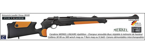  Carabine Merkel RX Helix Speedster Linéaire Calibre 30- 06-Canon fileté Busc réglable-Promotion-Ref 35578