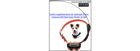 Collier Canicom GPS Supplémentaire de suivi et repérage de chiens Num'Axes-Promotion-Ref 38368