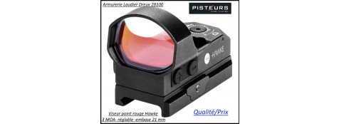 Viseur Reflex wide view Point rouge Hawke Optics-Ref 40073
