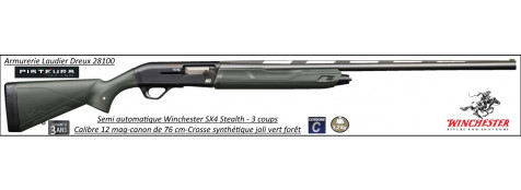  Fusil Winchester Semi auto SX4  Stealth composite  vert Calibre 12 magnum Canon 76 cm-Promotion-Ref 511267360