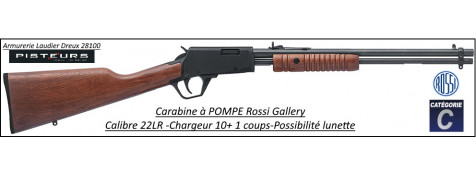 Carabine pompe Rossi Gallery Calibre 22Lr 10 +1 coups -Promotion-Ref 42245