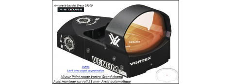 Viseur Vortex Venom Point rouge 3 MOA GRAND CHAMP avec montage 21mm-Ref 44966